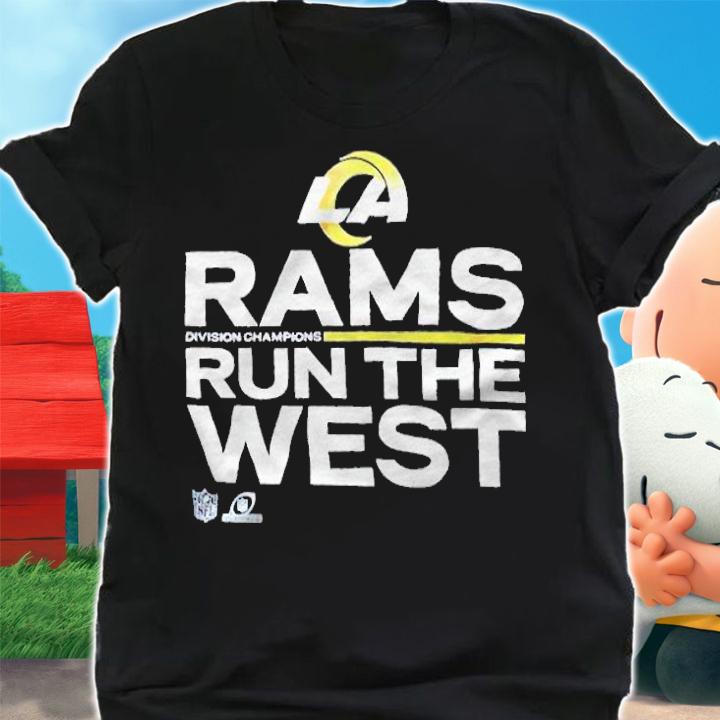 Los Angeles Rams Division Champions Run The West T-shirt