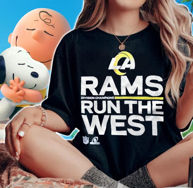 Los Angeles Rams Division Champions Run The West T-shirt