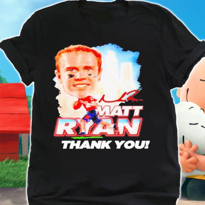 Matt Ryan Thank You Signatures Shirt