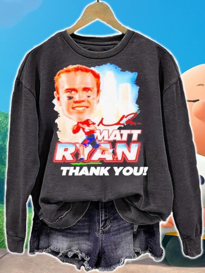 Matt Ryan Thank You Signatures Shirt