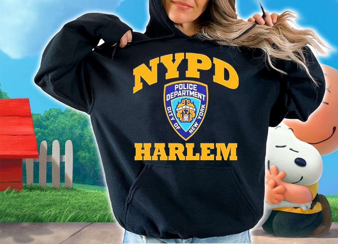NYPD Departement De Police De New York Harlem T-Shirt hoodie