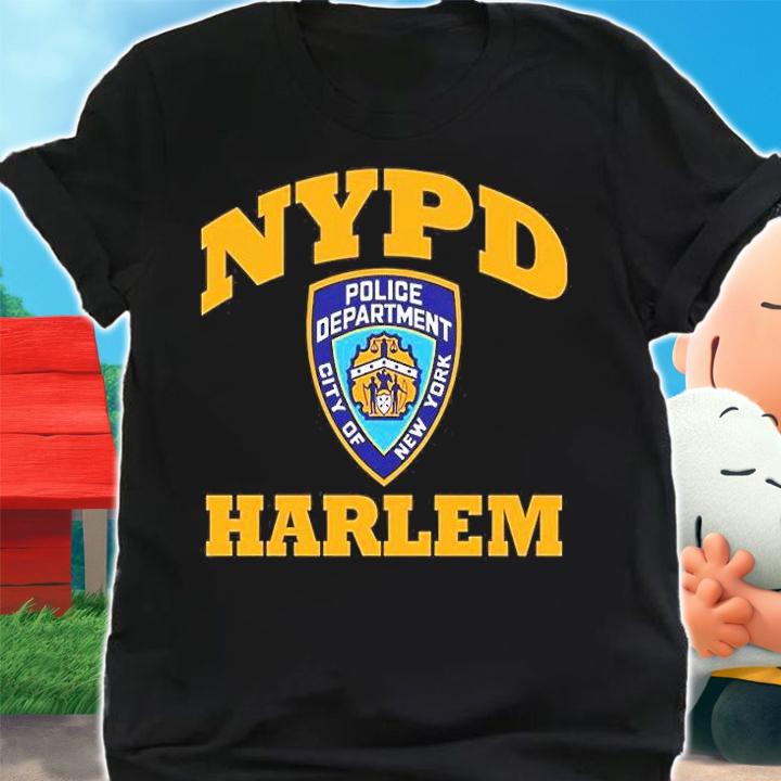 NYPD Departement De Police De New York Harlem T-Shirt shirt