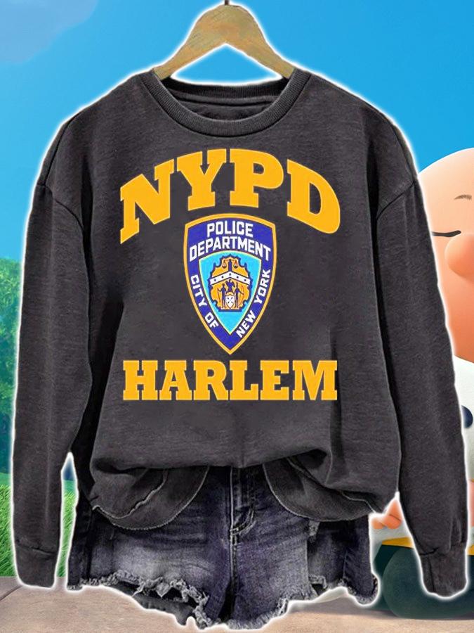NYPD Departement De Police De New York Harlem T-Shirt sweatshirt