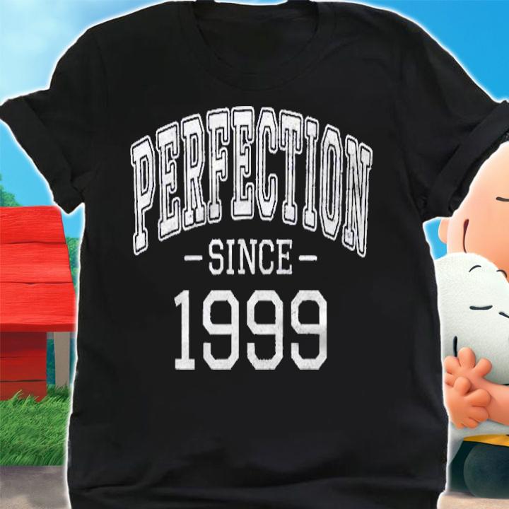 Perfection Since 1999 Vintage Style Born In 1999 Birthday Shirt shirt