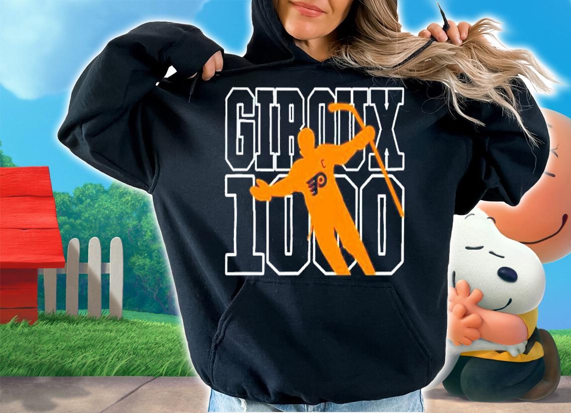 Philadelphia Flyers Claude Giroux Giroux 1000 T-Shirt hoodie