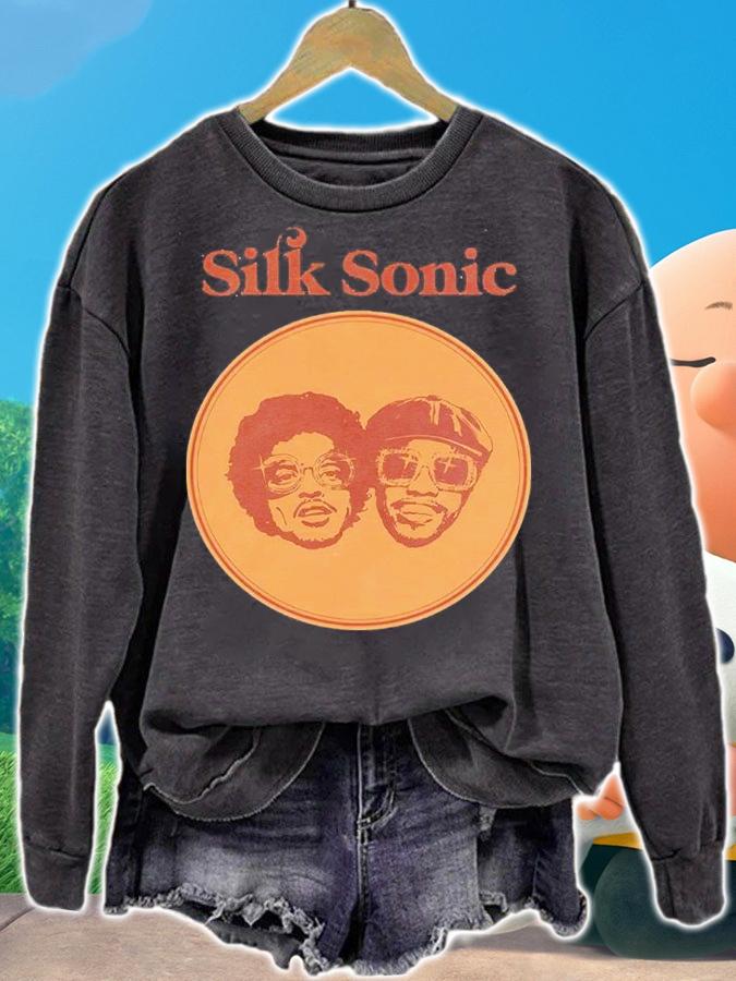 Silk Sonic Box Set Cream Shirt