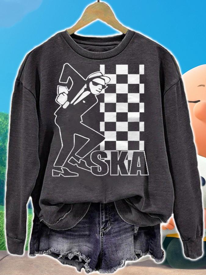 Ska Music Ska Music Is Life Ska Reggae Shirt sweatshirt
