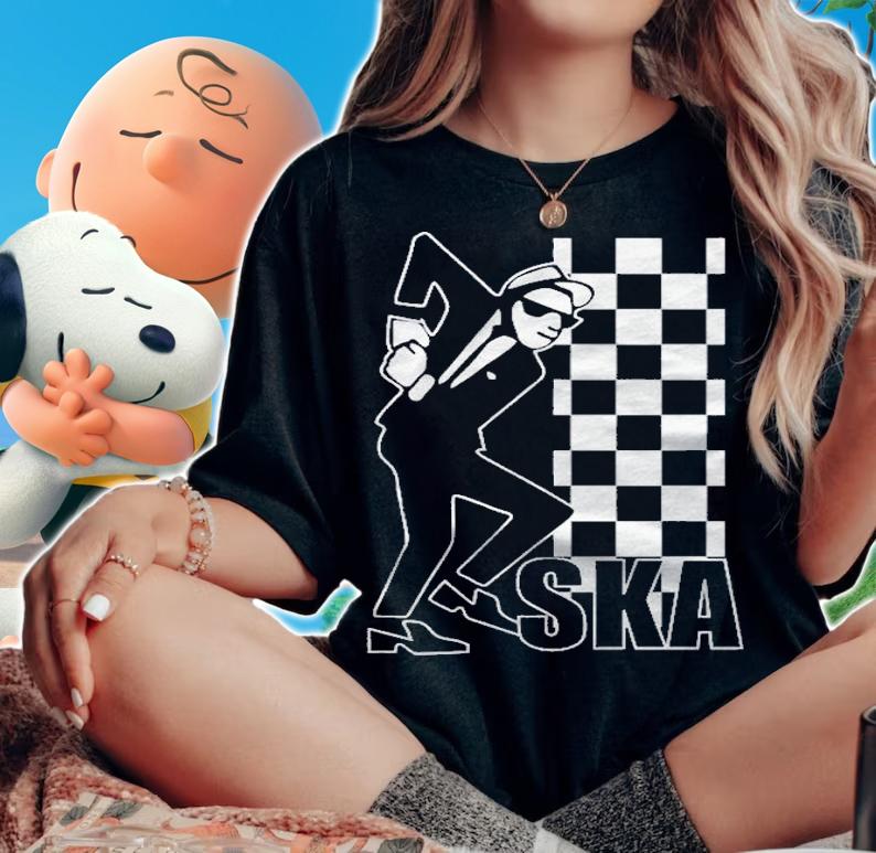 Ska Music Ska Music Is Life Ska Reggae Shirt woman shirt