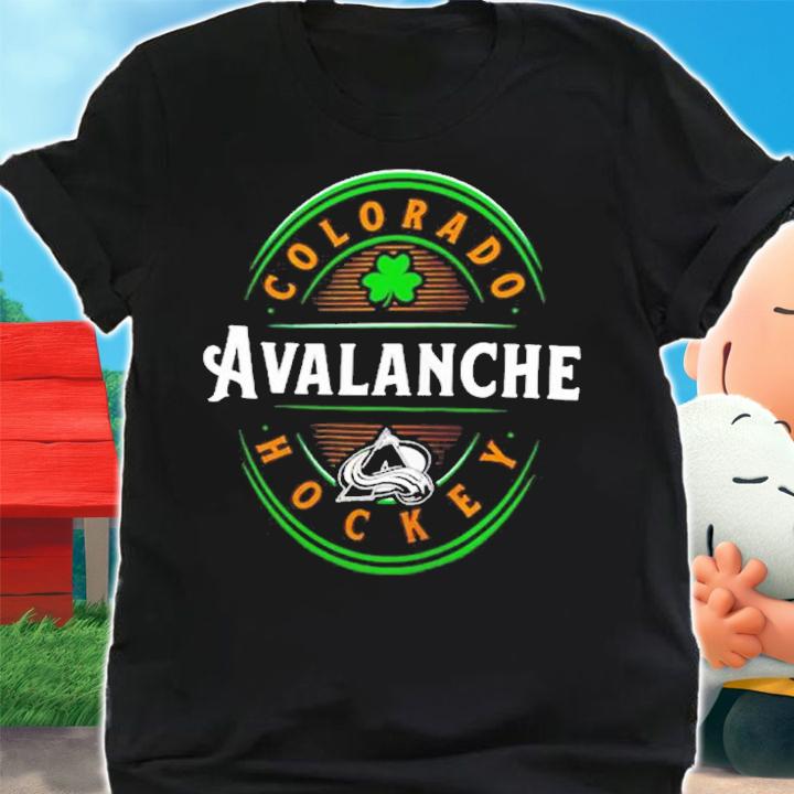 St. Patrick's Day Colorado Avalanche Hockey Forever Lucky Shirt