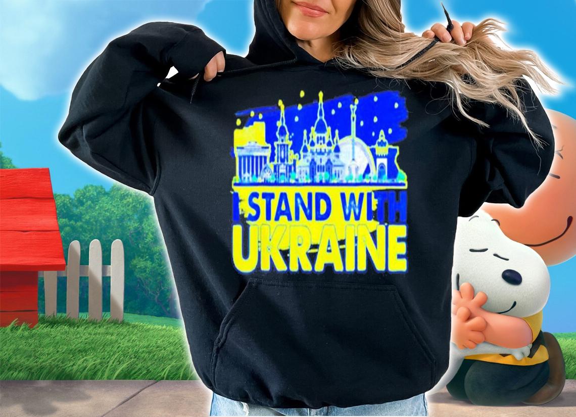 Support Ukrainians Stand With Ukraine Ukrainian Landmark Love Ukraine Shirt hoodie