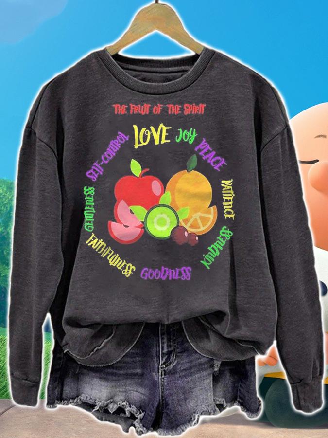 The Fruit Of The Spirit Pullover Shirt sweatshirt