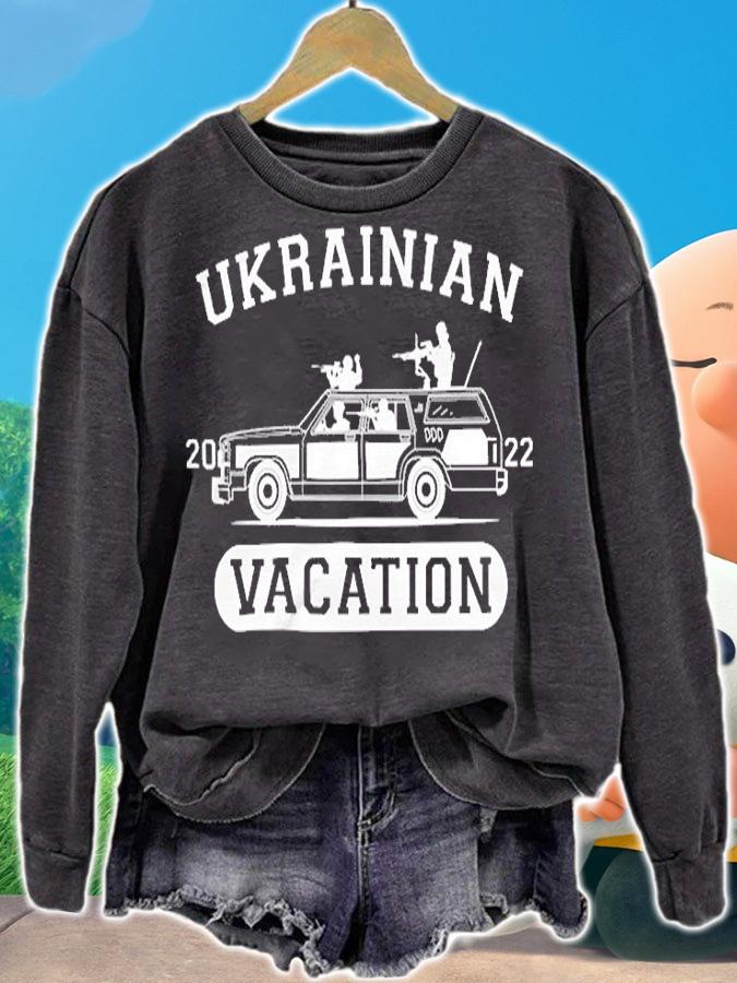 Ukrainian Vacation 2022 T-Shirt sweatshirt