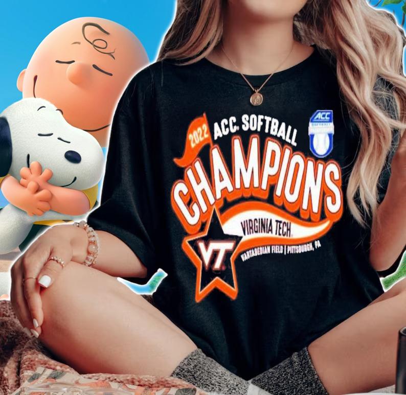 Virginia Tech Hokies Softball ACC Regular Season Champions 2022 Shirt woman shirt