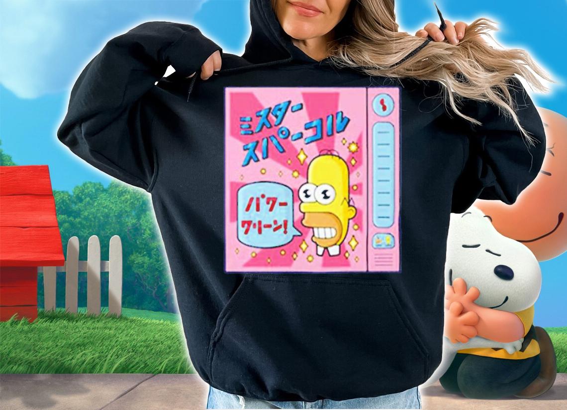 Homer Simpson Mr Sparkle Shirt hoodie