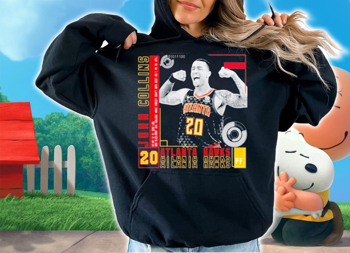 John Collins #20 Atlanta Hawks Basketball Shirt hoodie
