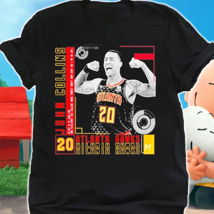 John Collins #20 Atlanta Hawks Basketball Shirt shirt