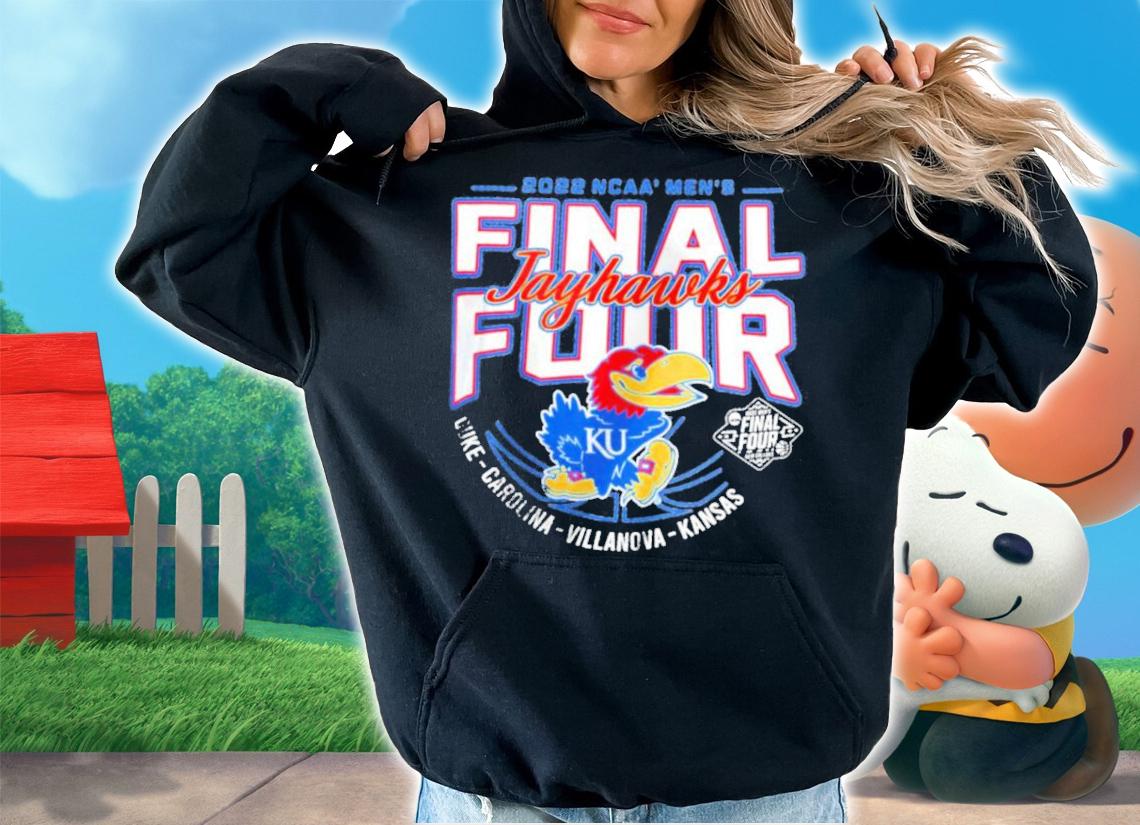 Kansas Jayhawks Final Four 2022 NCAA Men's Basketball Shirt hoodie