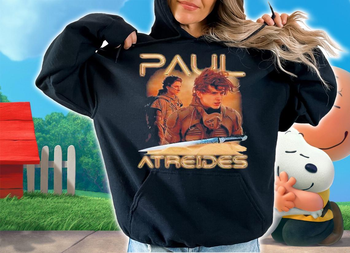 Paul Atreides Timothee Chalamet Dune 2021 Shirt hoodie