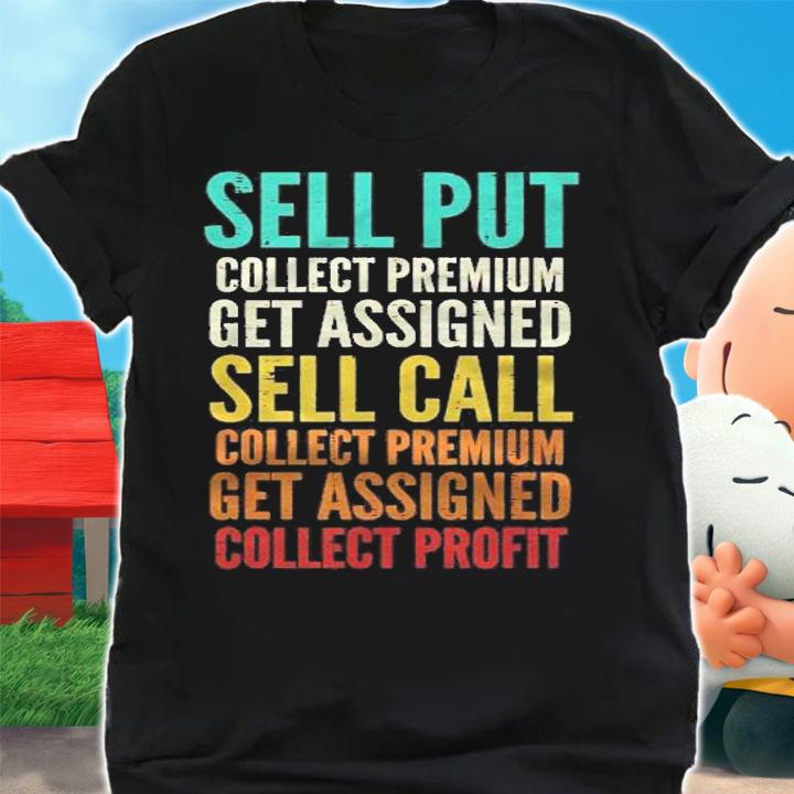 Sell Put Sell Call Crypto Stocks Daytrading Trader Investor Shirt shirt