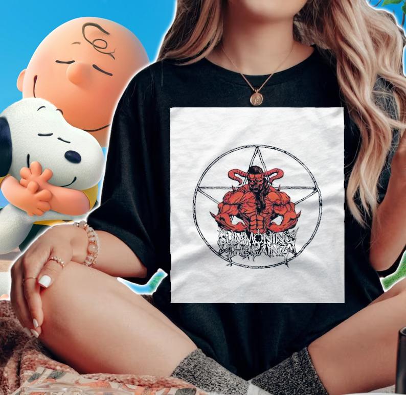 Summoning The Gainz T-shirt woman shirt