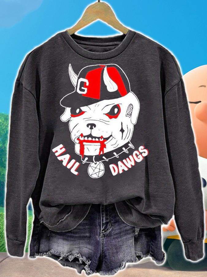 Cilantroluvr Hail Dawgs T-Shirt sweatshirt