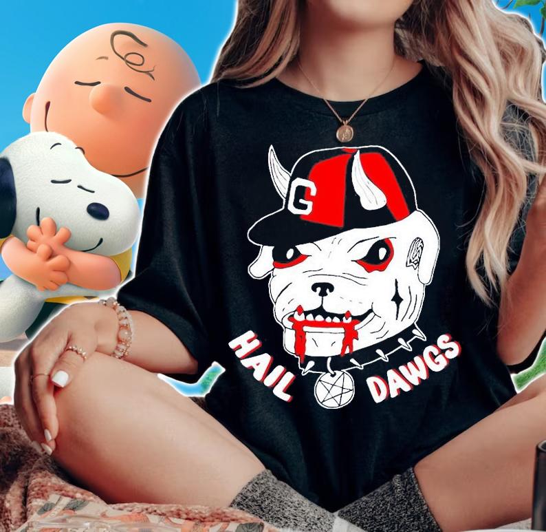 Cilantroluvr Hail Dawgs T-Shirt woman shirt