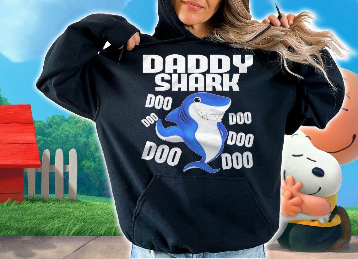 Daddy Shark Doo Doo Doo Matching Family Gift Shirt