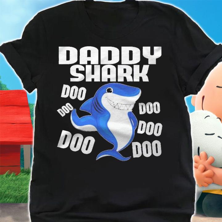 Daddy Shark Doo Doo Doo Matching Family Gift Shirt