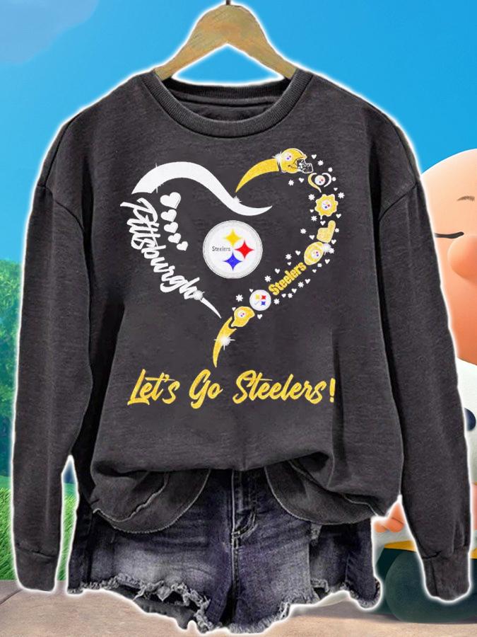 Let's go Pittsburgh Steelers shirt sweatshirt
