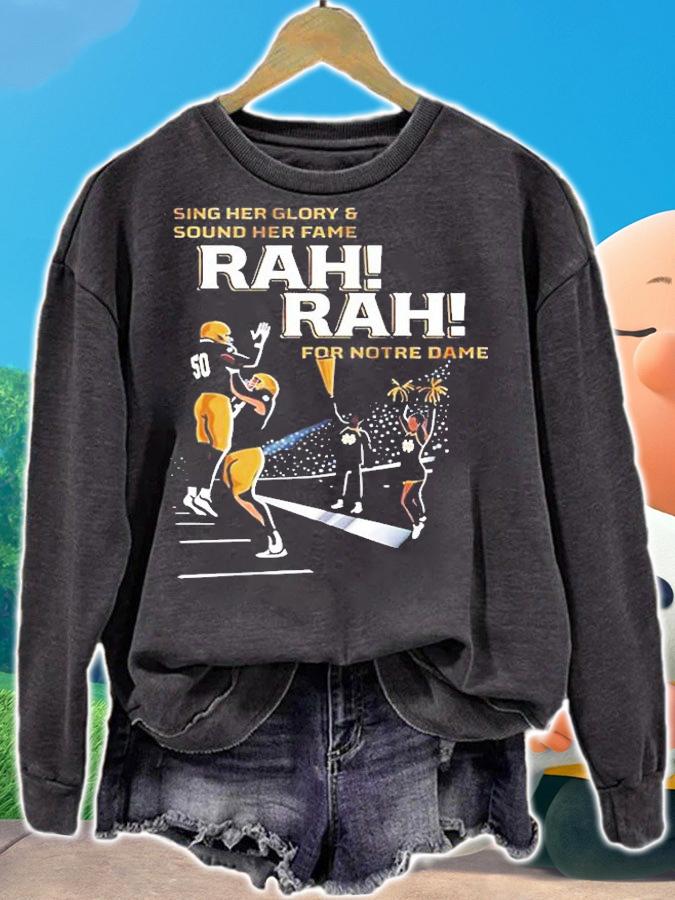 Sing Her Glory And Sound Her Fame For Notre Dame T-Shirt