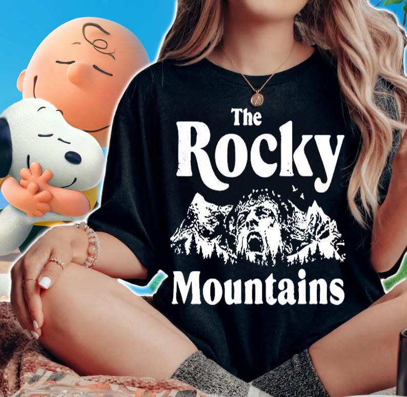 The Rocky Mountains T-Shirt woman shirt