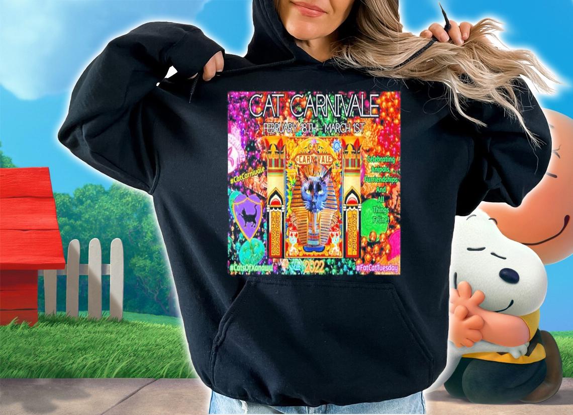 Cat Carnivale February 18th March 1st Shirt hoodie