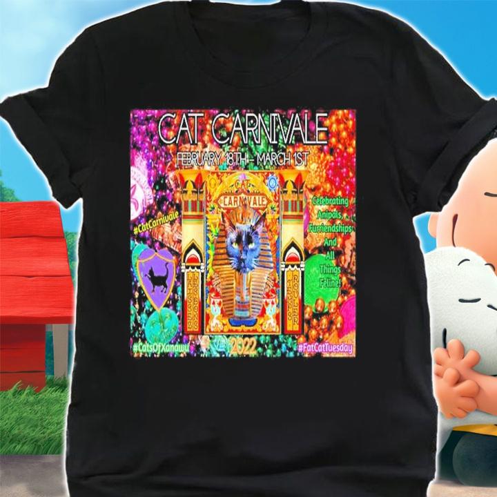 Cat Carnivale February 18th March 1st Shirt shirt