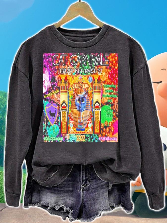 Cat Carnivale February 18th March 1st Shirt sweatshirt