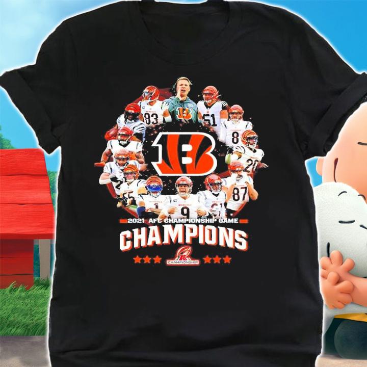 Cincinnati Bengals 2021 AFC Championship Game Champions Shirt shirt