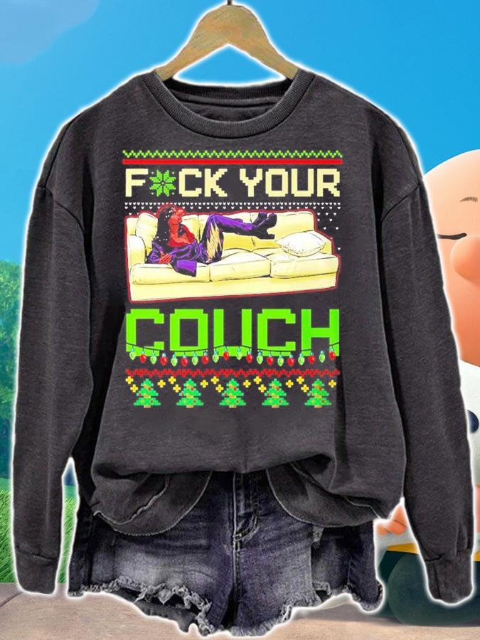 Dave Chappelle's Show Fuck Your Couch Ugly Christmas Shirt sweatshirt