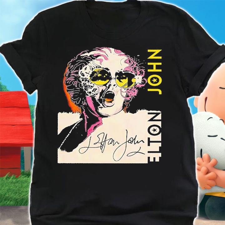 Elton John Farewell Tour 2022 Yellow Brick Road The Final T-Shirt shirt