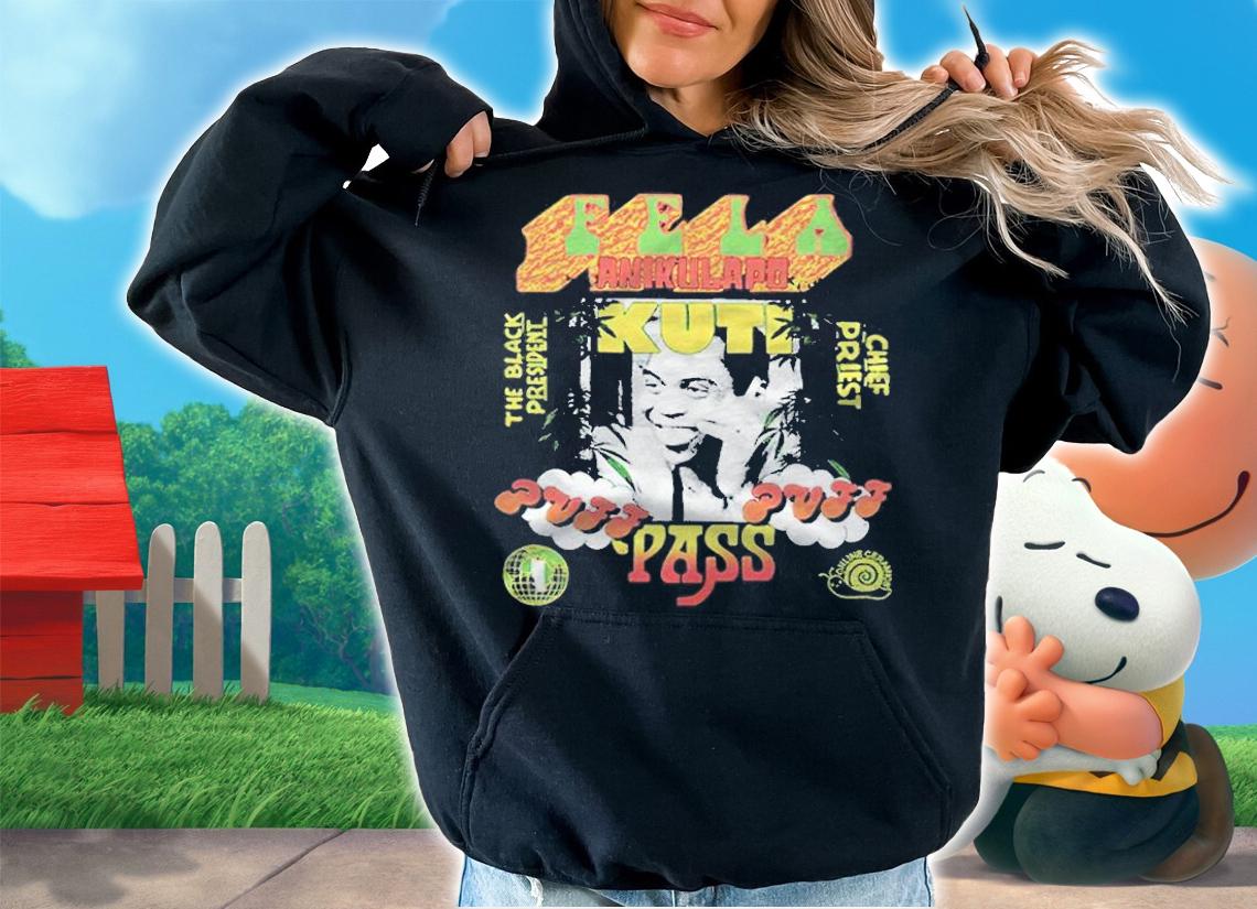 Fela Kuti Puff Puff Pass Fleece T-shirt hoodie