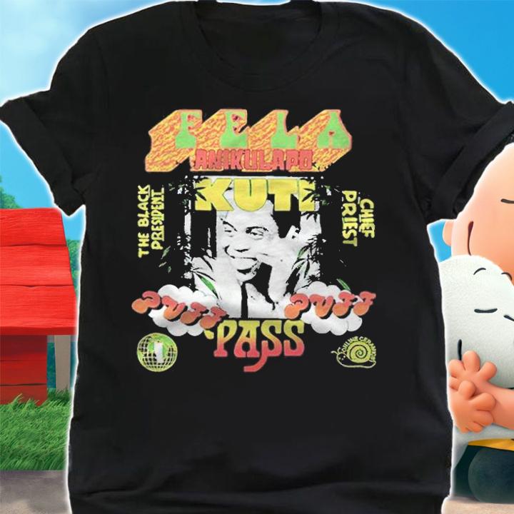 Fela Kuti Puff Puff Pass Fleece T-shirt shirt