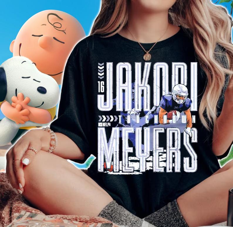 Jakobi Meyers Touchdown Dive football shirt