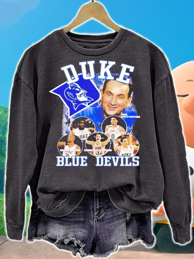 Jayson Tatum Wearing Duke Blue Devils Legends T-Shirt