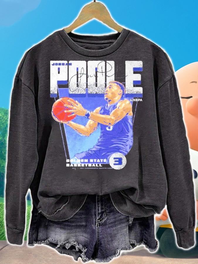 Jordan Poole 3 Golden State Basketball Signatures Shirt