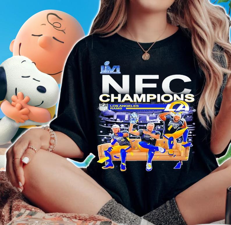 Los Angeles Rams NFC Championship 2021 Shirt woman shirt