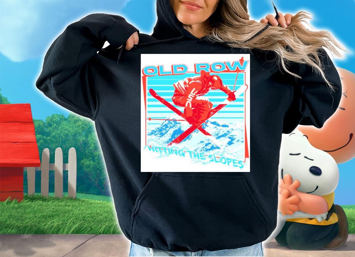 Old Row Hitting The Slopes USA Shirt