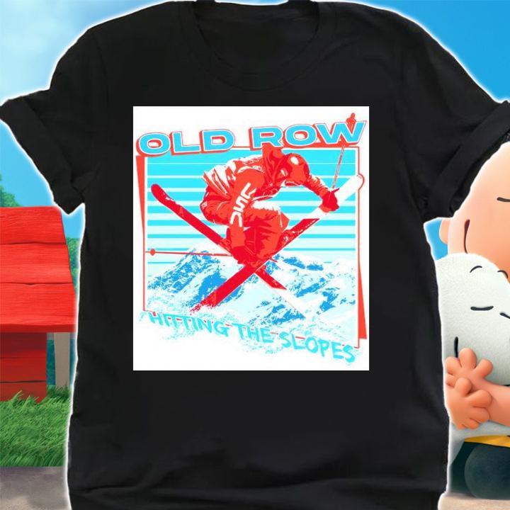 Old Row Hitting The Slopes USA Shirt