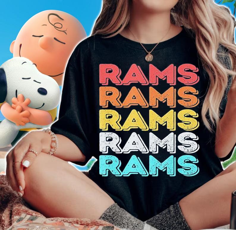 Retro Vintage Rams T-Shirt