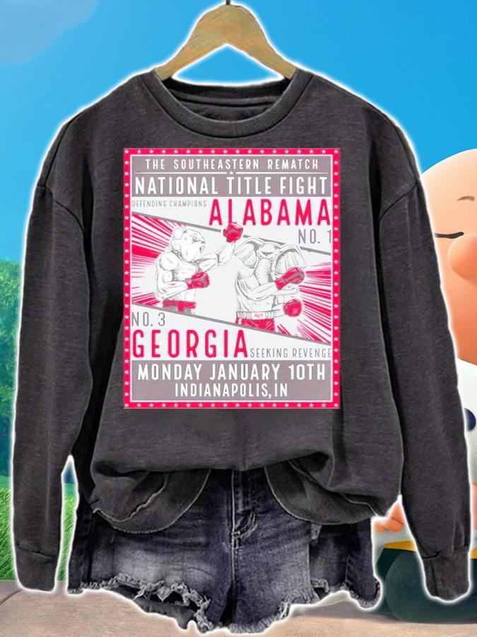 The Southeastern Rematch National Title Fight Alabama shirt