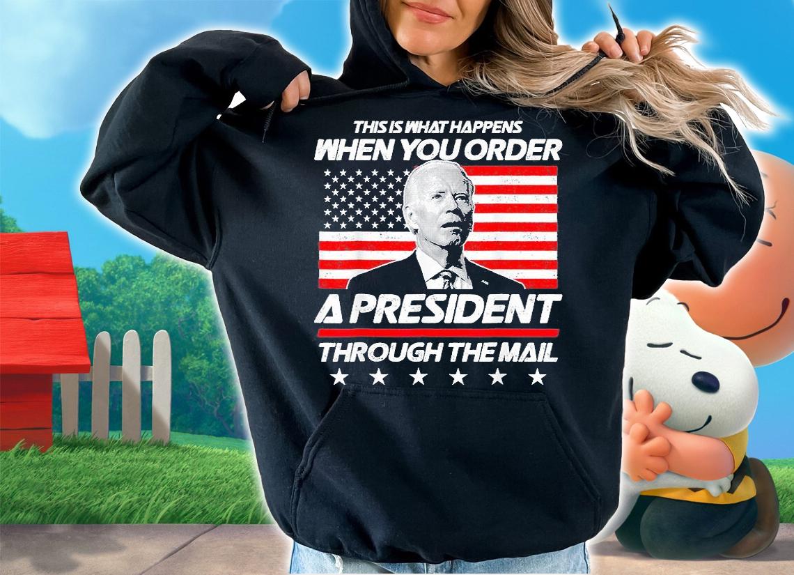 This Is What Happens When You Order A President Biden USA Flag T-Shirt