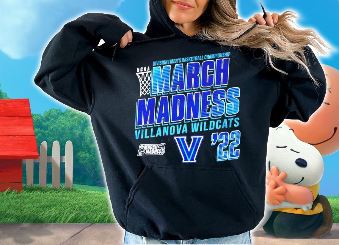 Villanova Wildcats NCAA March Madness Division I Men's Basketball Championship 2022 Shirt hoodie
