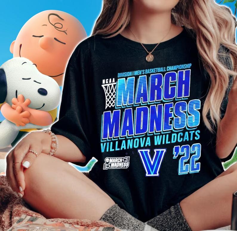 Villanova Wildcats NCAA March Madness Division I Men's Basketball Championship 2022 Shirt woman shirt